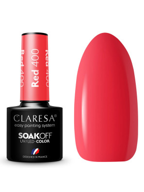 Claresa UV/LED Gellak 5ml Red 400 Rainbow Explosion