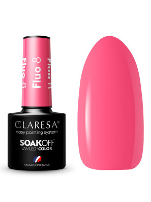 Claresa UV/LED Gellak 5ml Fluo 8