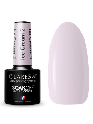 Claresa UV/LED Gellak 5ml Ice Cream 2