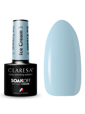 Claresa UV/LED Gellak 5ml Ice Cream 3