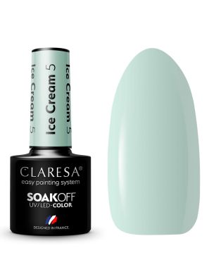 Claresa UV/LED Gellak 5ml Ice Cream 5