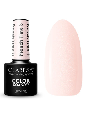 Claresa UV/LED Gellak 5ml French Time 8