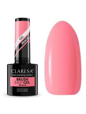 Claresa Brush Easy Gel Peach 5ml