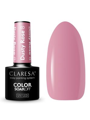 Claresa UV/LED Gellak 5ml Dusty Rose 8