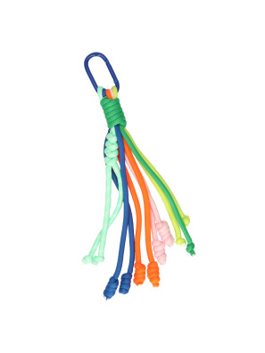 Bag Charm Donker Blauw Gekleurd