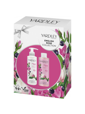 Yarley London English Rose Body Wash &amp; Body Lotion Collection