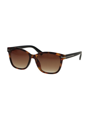 Spectrum Zonnebril Vierkant Tortoise/ Mat Zwart Dames