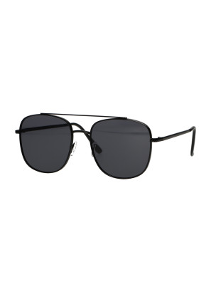 Spectrum Zonnebril Aviator Zwart Smoke Glas Heren