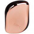 Tangle Teezer Compact Hairbrush Rose Gold Black