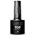 Claresa Top Coat No Wipe Glitter Silver 5ml