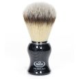 Omega Scheerkwast Hi-Brush Synthetisch Haar Met Dassenhaareffect Carbon Fiber Handvat 11cm