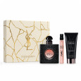 Black Opium Eau De Parfum Spray 50ml +Body Lotion 50ml + Mini 10ml