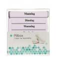 Pillendoos Week 4 Vakken Per Dag Wit