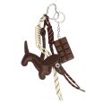 Bag Charm Hart Met Hond