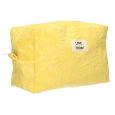 Toilettas Badstof Sunny Geel 21,5cm x 19cm