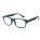 Spectrum Leesbril Blauw/Zwart Vierkant 1.00