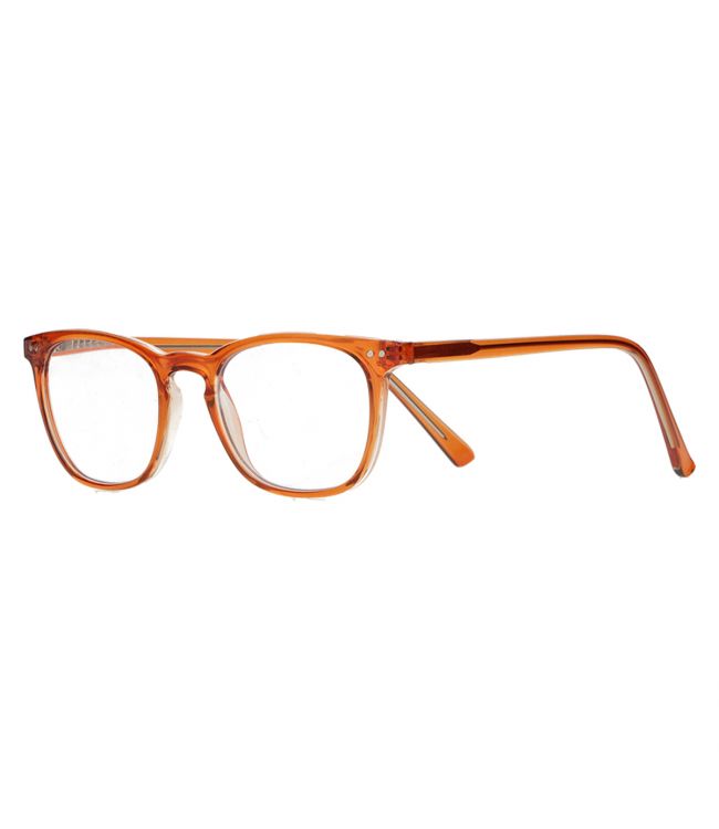 comfortabel Volharding constante Spectrum Leesbril Transparant Oranje 3.50