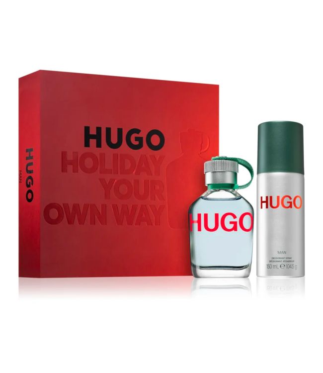 Bij streepje Milieuvriendelijk Hugo Boss Man Geschenkset Heren EDT 75ml