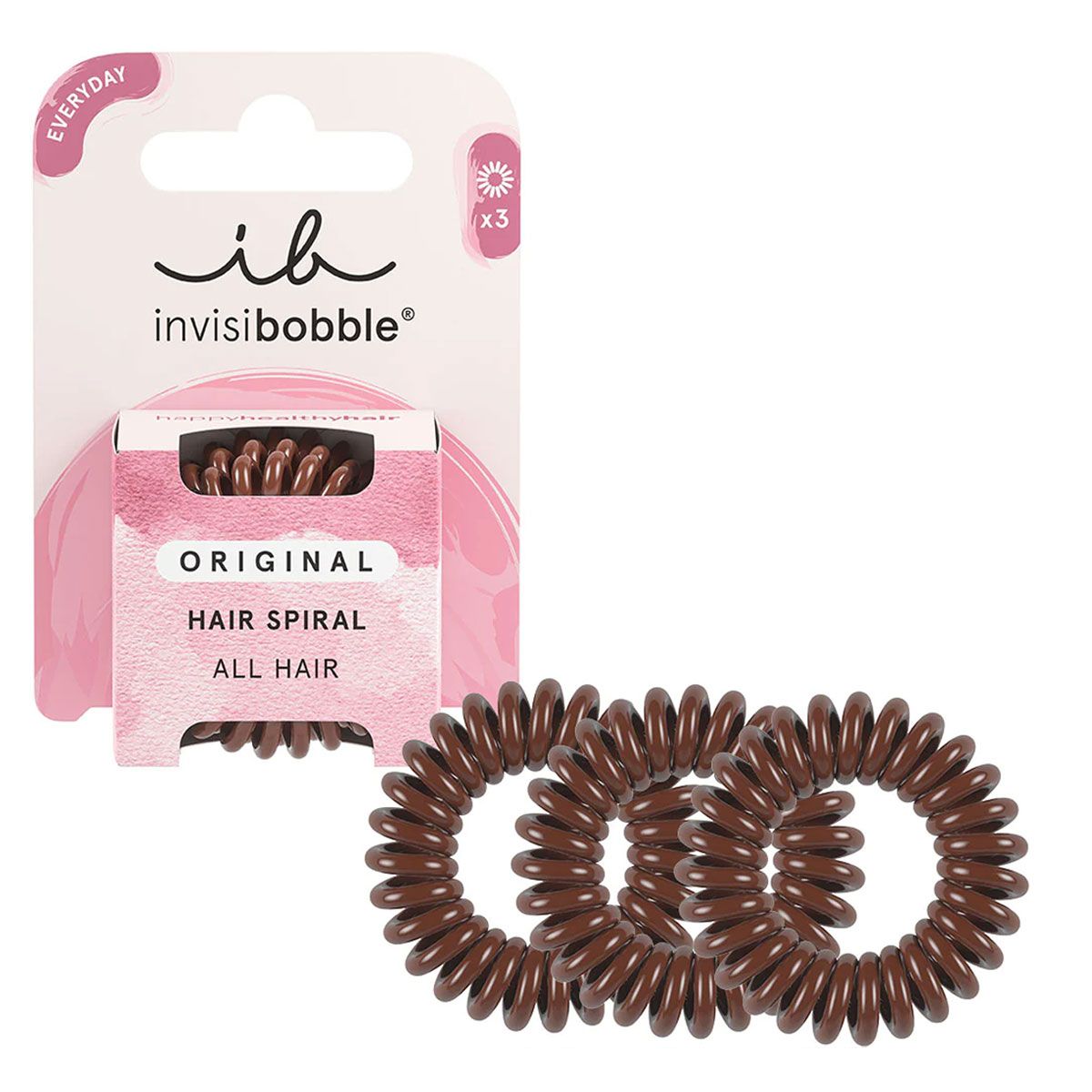Invisibobble original pretzel brown 3 stuks afbeelding 1