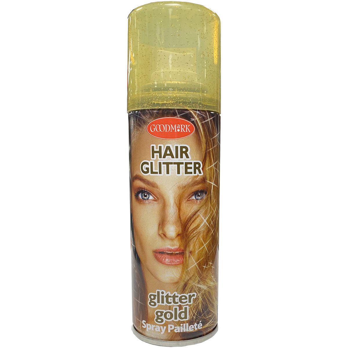 GoodMark hair colour kleurlak glitter gold 125ml afbeelding