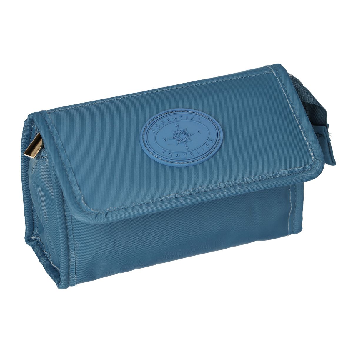 Traveller Spiegeltas essentials blauw 16.5cm x 11cm afbeelding