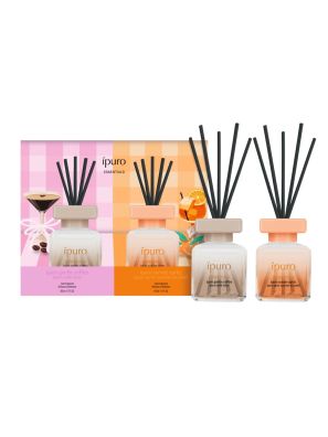 Ipuro Geurdiffuserset Gentle Coffee &amp; Sunset Spritz 2x50ml