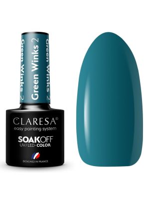 Claresa UV/LED Gellak 5ml Green Winks 2