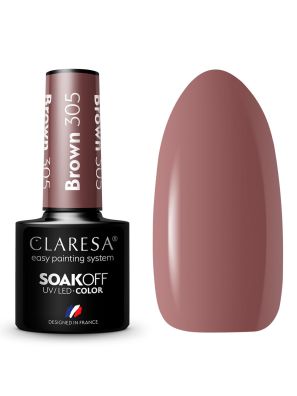 Claresa UV/LED Gellak 5ml Brown 305 Classic Look