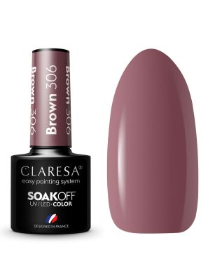 Claresa UV/LED Gellak 5ml Brown 306 Classic Look