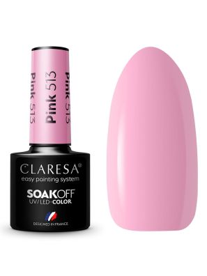 Claresa UV/LED Gellak 5ml Pink 513 Funfair