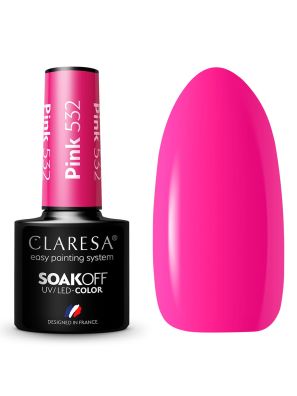 Claresa UV/LED Gellak 5ml Pink 532 Sunny Garden