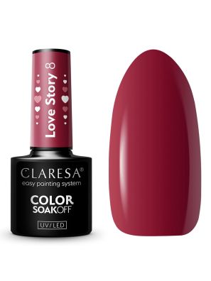 Claresa UV/LED Gellak 5ml Love Story 8