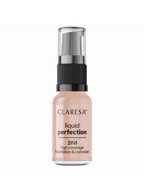Claresa Liquid Perfection 2-in-1 Concealer en Foundation 104 Nude 18gr.