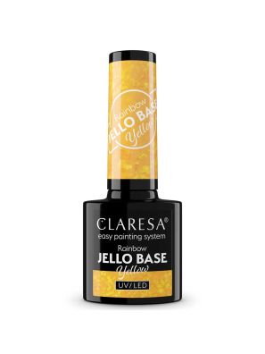 Claresa Rainbow Jello Base Coat Yellow 5ml