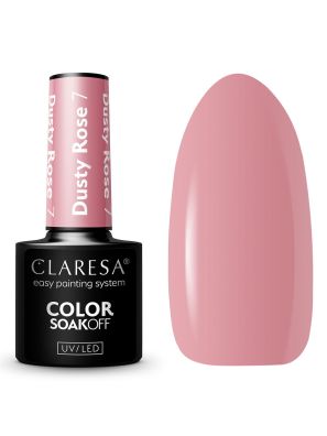 Claresa UV/LED Gellak 5ml Dusty Rose 7
