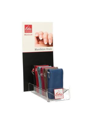 Erbe Solingen 3-delige Manicure Etui met Drukknoop Display (ERBE2886D)