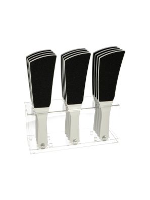 Face &amp; Nail Voetvijl XL Wit Display 12 Stuks