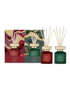 Ipuro Geurdiffuserset Whispering Rose &amp; Emerald Forest 2x50ml