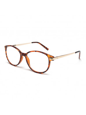 Spectrum Leesbril Havana/ Goud Assorti Klassiek Rond