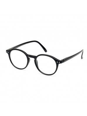 Spectrum Leesbril Zwart Rond 3.00