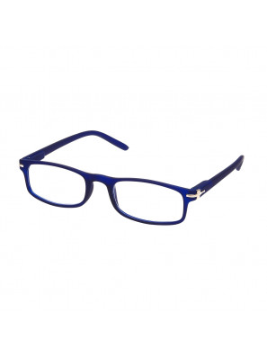 Spectrum Leesbril Mat Blauw Rechthoekig 2.50