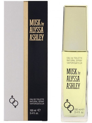 Alyssa Ashley Eau de Toilette Spray Musk 15ml Unisex