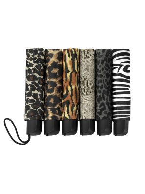 Falconetti Paraplu Opvouwbaar Mini Size Dierenprint Assorti