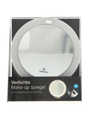 Spiegel met Licht en Zuignap 7x vergrotend