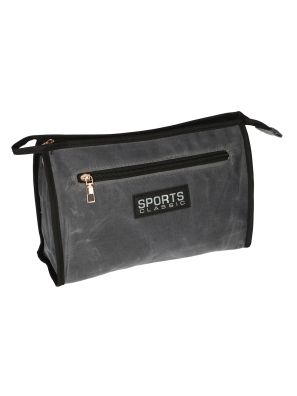 Toilettas Sports Classic Military Grijs/Blauw 30cm x 24cm
