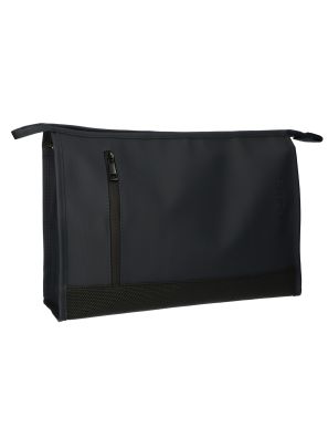 Toilettas Rubberen Bodem Donkerblauw 30cm x 19,5cm