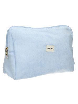 Toilettas Badstof Blauw 28cm x 20cm