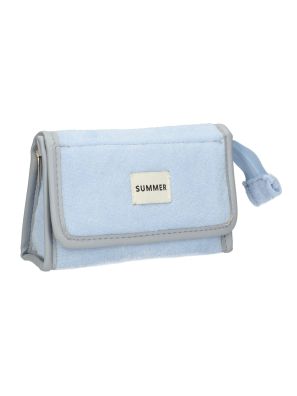 Spiegeltas Badstof Blauw 16,5cm x 12cm