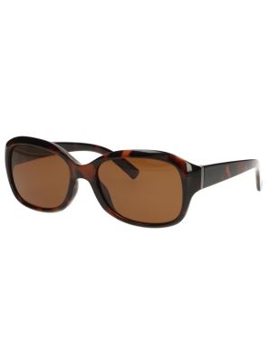 Spectrum Polarized Zonnebril Ovaal Tortoise Bruin Dames