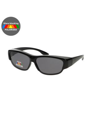 Spectrum Polarized Overzet Zonnebril Zwart